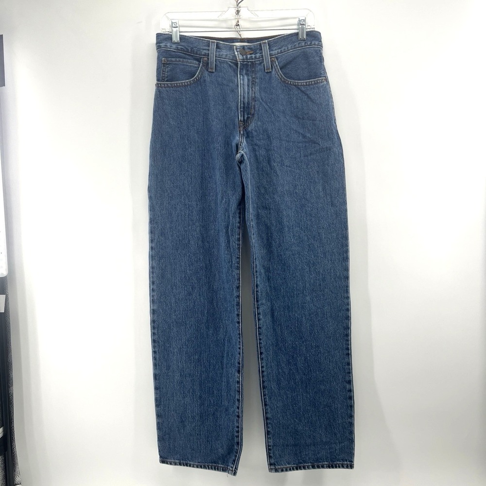 Levis '94 Baggy Jeans Women 27 X 32 Blue Medium Wash Denim Relaxed Mid Rise